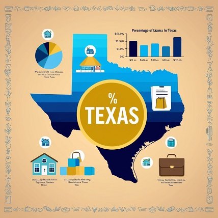 porcentaje de taxes en texas