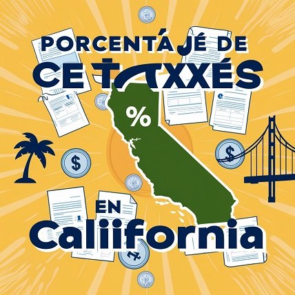 porcentaje de taxes en california