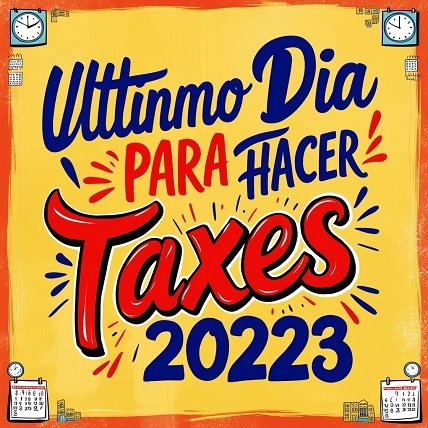 ultimo dia para hacer taxes 2023